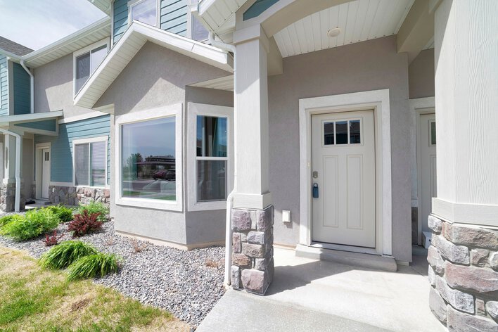 Cloud Dancer Entry Door