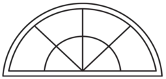 Radius Grille Options - Single Radius Starburst 42"