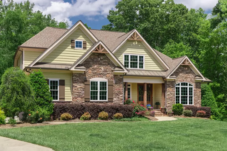 A home with all new replacement windows from Window World.