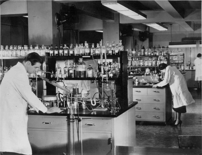 Analysts and experts performing product tests in the Good Housekeeping Institute