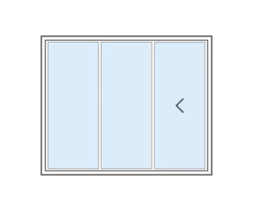 Configuration Options - Sliding 3-Panel Right