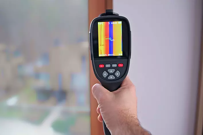Temperature Check on Window