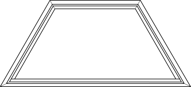 Shape Options - Half Hexagon
