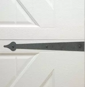 Hardware Options - Decorative Stamped Steel Hardware Hinge