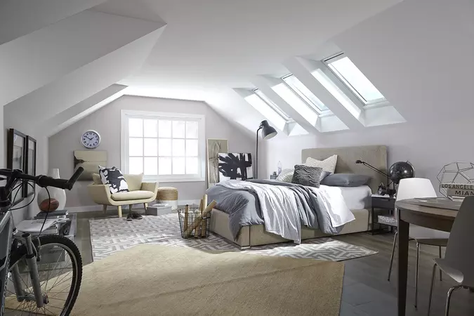 Bonus Room With Open Shades