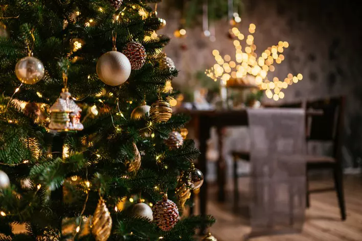 A beautiful Christmas tree