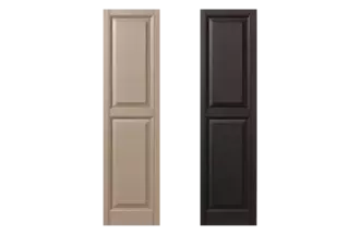 Window World Raised Panel Shutters