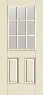 Doors with Glass and Grids - Half-Lite 9-Lite Simulated Divided Lites