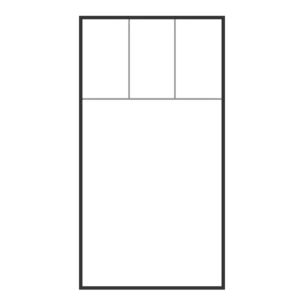 Casement Grid Options - 3-Top