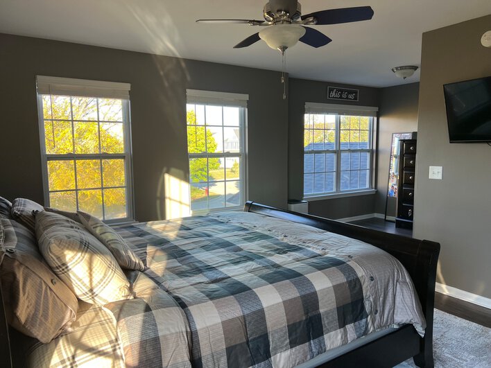 New bedroom windows
