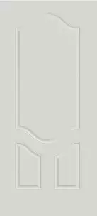 Doors without Glass - 3 Panel 3/4 Deluxe
