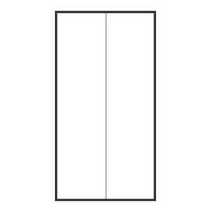 Casement Grid Options - 1 Vertical