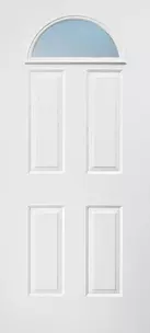 Doors with Glass - 4 Panel Fan