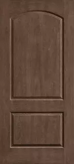 Doors without Glass - 2-Panel Soft Arch
