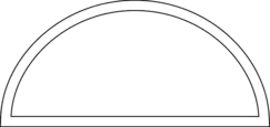 Shape Options - Half Round