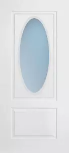 Doors with Glass - 1 Panel 3/4 Oval Elite