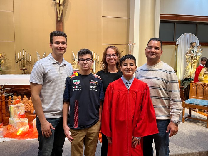 Ramon with Family