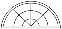 Radius Grille Options - Double Radius Starburst 60"
