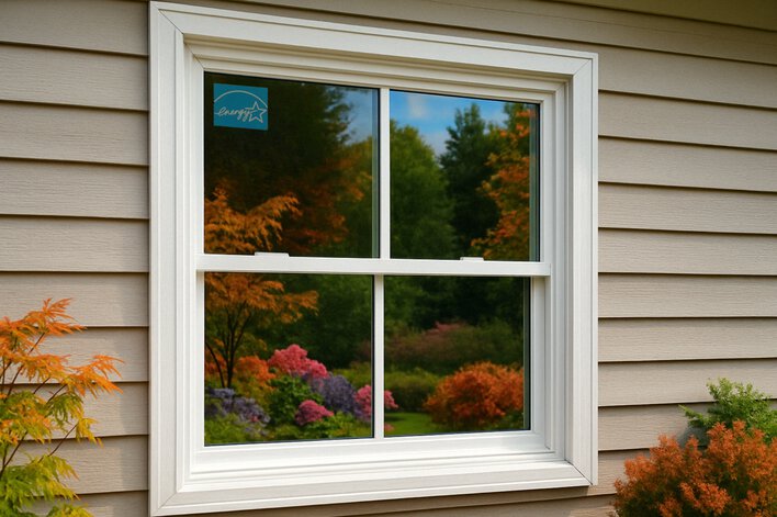 Energy Star Sticker In Window
