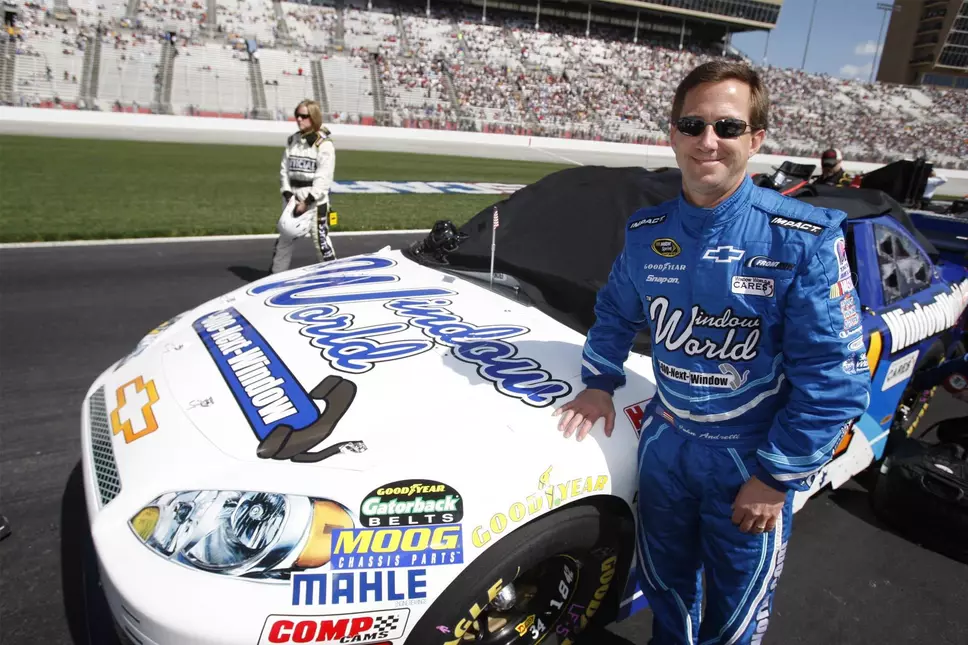 John Andretti Window World Race Car