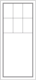 Grille Options - Double Plaza