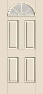 Doors with Glass and Grids - Fan-Lite Fixed Grilled