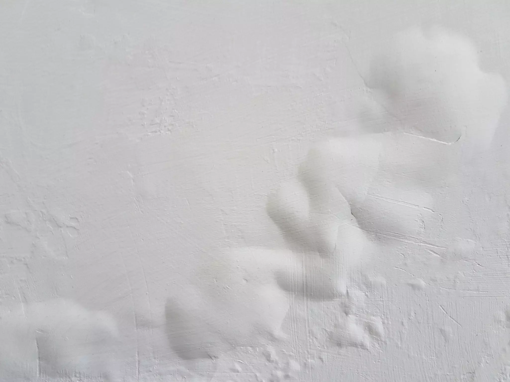 Interior wall with peeling paint and water damage caused by moisture intrusion from failing exterior siding.