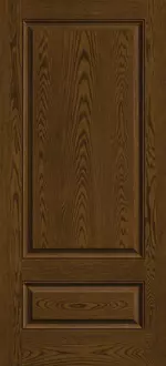 Doors without Glass - 2-Panel 3/4 Top