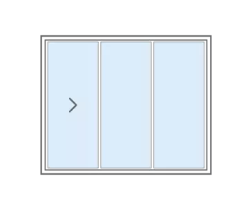 Configuration Options - Sliding 3-Panel Left