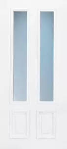 Doors with Glass - 2 Panel Twin 3/4 Lite