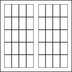 Grid Options - Colonial