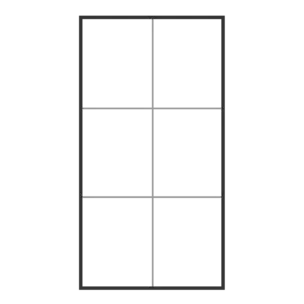 Casement Grid Options - 6-Lite