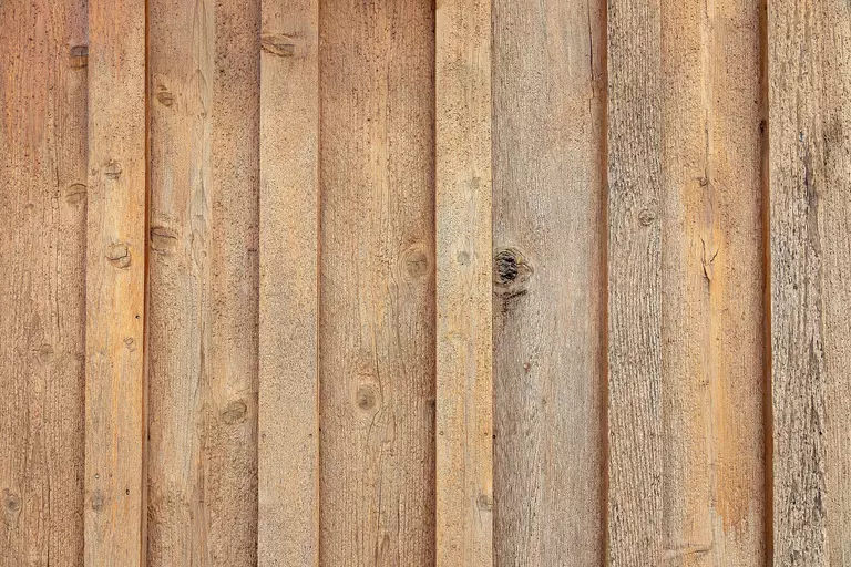 Cedar wood siding.