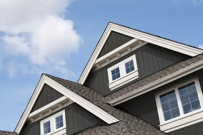 Window World® Cast Iron Board & Batten-AS Vertical Vinyl Siding 