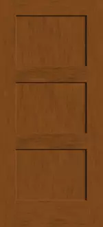 Doors without Glass - 3-Panel Shaker