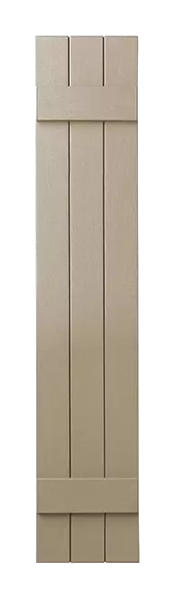 Shutter Styles - 3-Board Closed