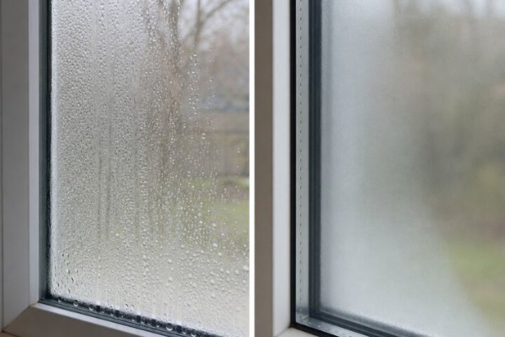 Window moisture comparison
