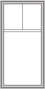 Direct Set Grille Options - Custom Plaza with 2" Bar