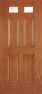 Doors with Glass - 4 Panel Twin Rectangles