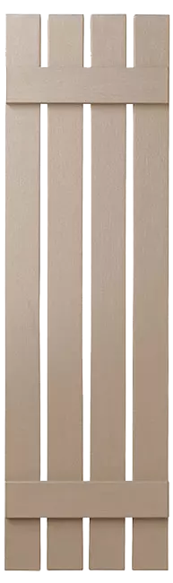 Shutter Styles - 4-Board Open