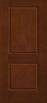 Doors without Glass - 2-Panel Square Top
