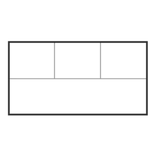 Awning Grid Options - 3-Top