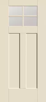 Doors with Glass and Grids - Shaker Craftsman 4-Lite