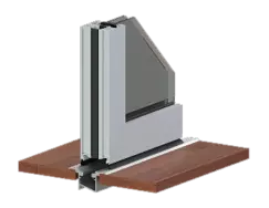 Sill Options - Recessed sill with drainage