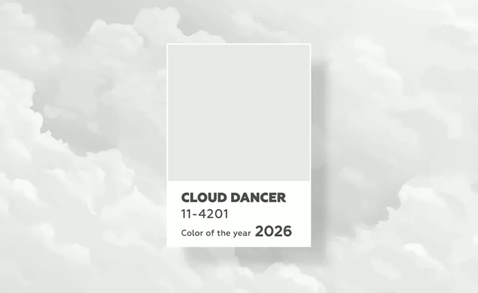 Pantone's Color of the year 2026: Cloud White