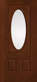 Doors with Glass - 2-Panel Oval