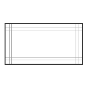 Awning Grid Options - Double Prairie