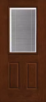 Doors with Internal Blinds - 1/2-Lite Internal Blinds