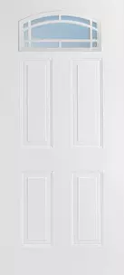 Doors with Glass and Grids - 4 Panel Camber Top 11L