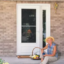 Window World Ventilating Storm Door